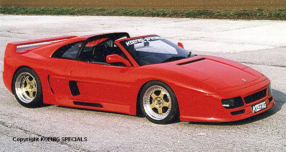  Koenig Specials that were an optional extra on the Koenig Ferrari 348